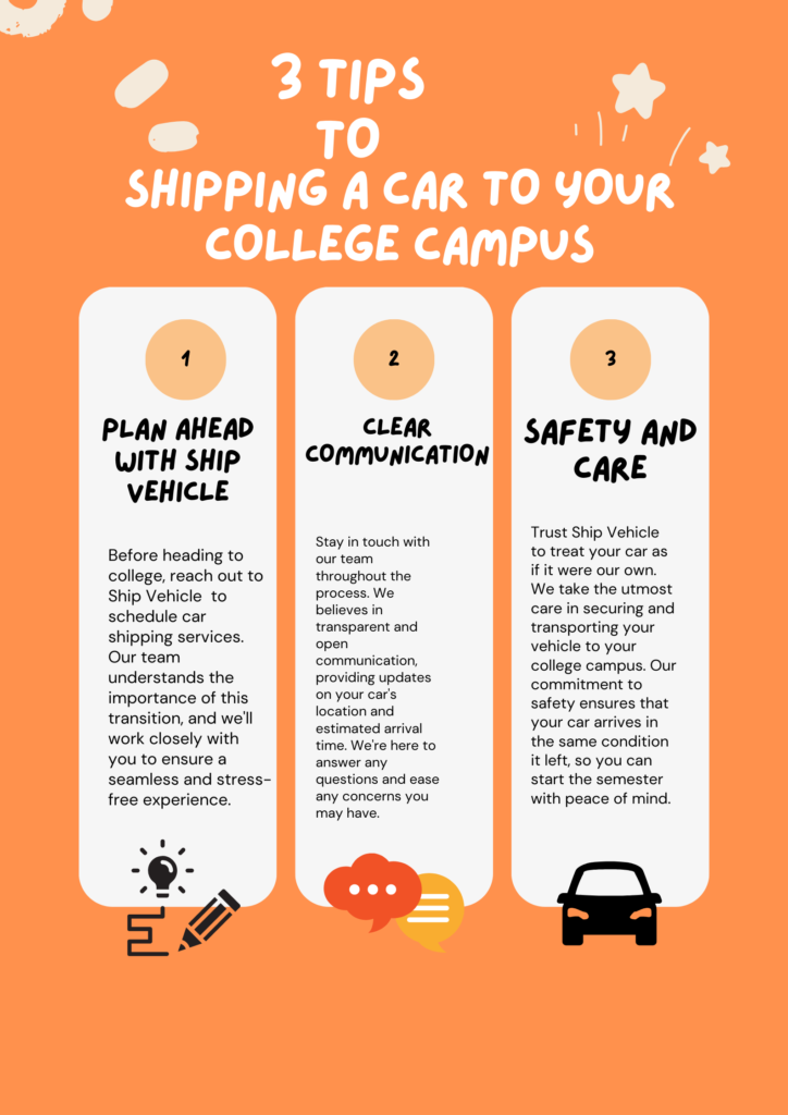 Student’s Guide to Shipping a Car to Your College Campus 