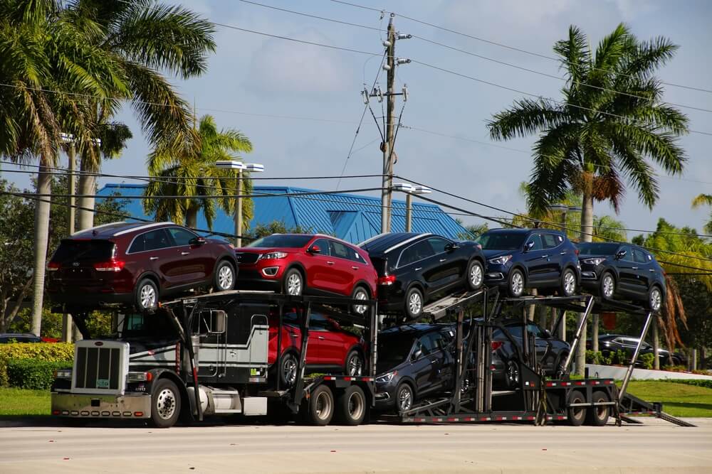 Car Transport Method In Florida To California