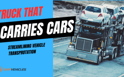 Truck That Carries Cars: Streamlining Vehicle Transportation